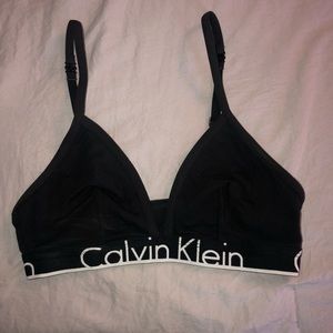 Calvin Klein Black Triangle Bralette